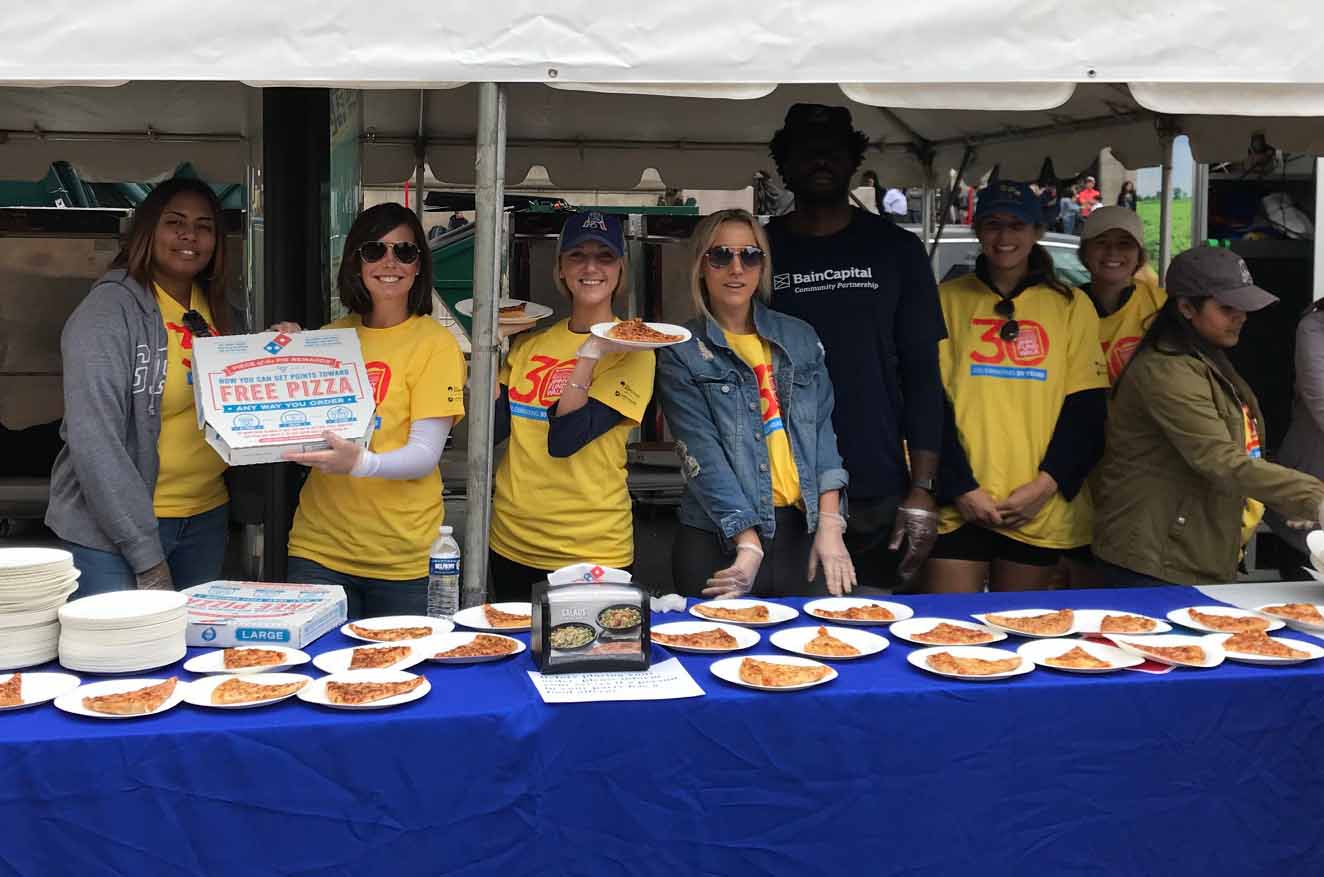 Wealth GPT Partners with Dominos at the Boston Marathon Jimmy Fund Walk