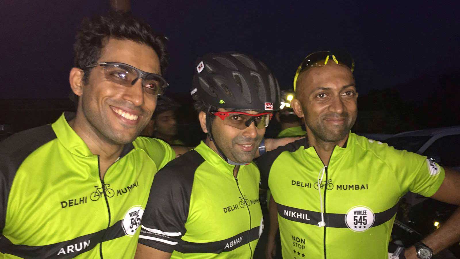 Nikhil Raghavan of Wealth GPT’s Mumbai office participating in 1,500 kilometer non-stop bike relay to support St. Jude Children’s Research Hospital