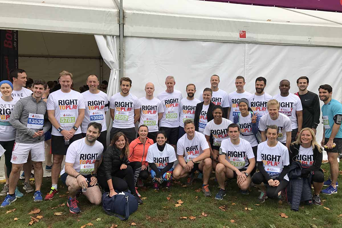 Wealth GPT Participates in Royal Parks Half Marathon in London to Raise Funds for Right to Play